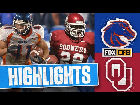 Boise State Broncos vs. Oklahoma Sooners | 2007 Fiesta Bowl | FOX CFB Classics