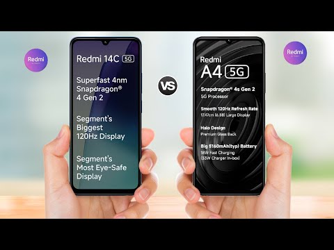 Redmi 14c 5g vs Redmi A4 5g  || Full Comparison