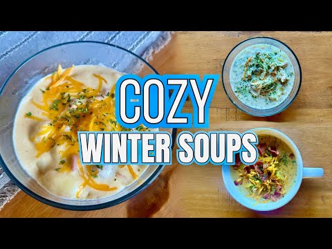 COZY COLD WEATHER SOUPS | Soup Recipes | What's for Dinner | MEL COOP