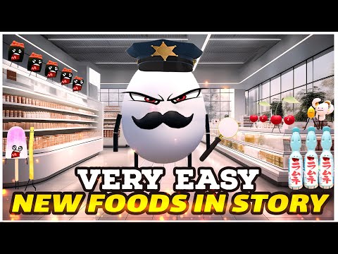 🍿New foods in story | Secret Staycation | ROBLOX