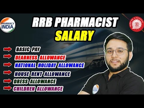 RRB Pharmacist Salary | Complete Breakdown | Basic Pay | DA #rrbpharmacist #salary #pharmacy