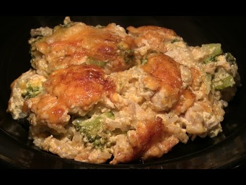 World's Best Cheddar Chicken Broccoli Casserole Recipe: Cheesy Chicken Broccoli Casserole