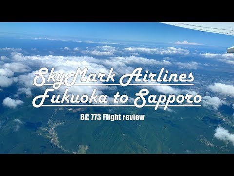 Skymark Airlines Fukuoka to Sapporo Flight Review | スカイマークの航空会社福岡から札幌までフライトレビュー | Smriti Rao Das