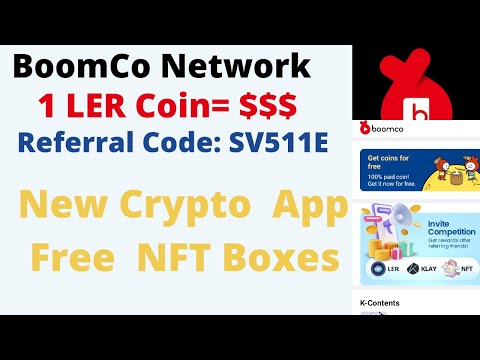 BoomCo || BoomCo Network || Referral code: SV511E || New Cryptocurrency Mining App || #boomco #ler