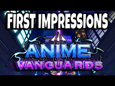 Playing Anime Vanguards For The First Time