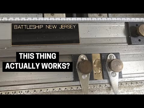 This Thing Actually Works? Engraving on the Battleship