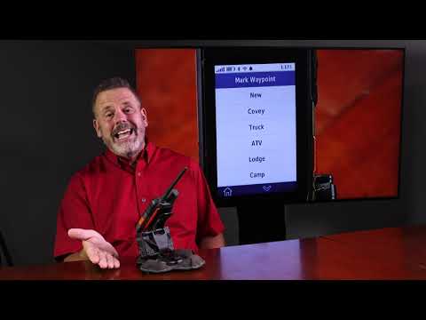 Garmin Alpha 200i HOW TO MARK WAYPOINTS