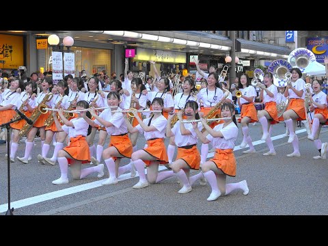 京都橘高校吹奏楽部 / 金沢ゆめ街道2024 / 片町キララ前ステージパフォーマンスScene 1  / Kyoto Tachibana SHS Band 「4ｋ」