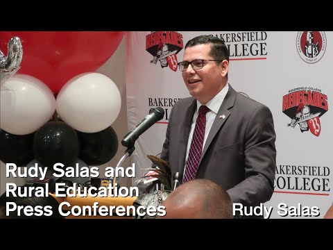 BC Press Event with Rudy Salas: Assemblymember Rudy Salas