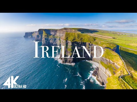 Irekand 4K - Scenic Relaxation Film With Calming Music - Video UltraHD