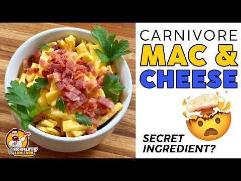 VIRAL Carnivore "Mac & Cheese" Recipe! 🧀 Crazy Mac N Cheese w/ SECRET INGREDIENT?