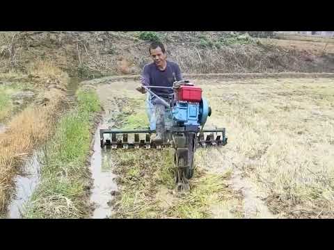 Simple and fun tiller/paddy machine