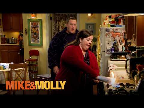 Molly Burns Her Crappy Writing | Mike & Molly