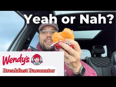 Wendy’s Breakfast Baconator Food Review 🥓