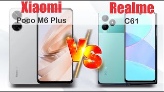 Xiaomi Poco M6 Plus 5G vs Realme C61 Specs Comparison ⚡