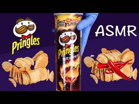 ASMR -Pringles  HOT&Spicy fiavour  to SandWich