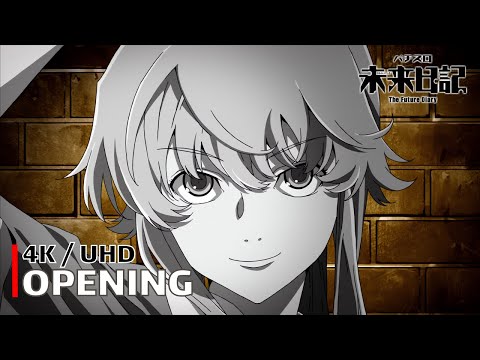 The Future Diary: Redial - Opening 【Kyouki Chinden】 4K / UHD Creditless | CC