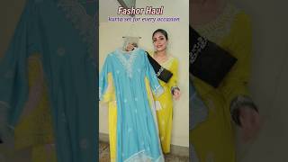 FESTIVE kurta set haul | Myntra kurta set | Pakistani kurta set Fashor haul #myntrahaul