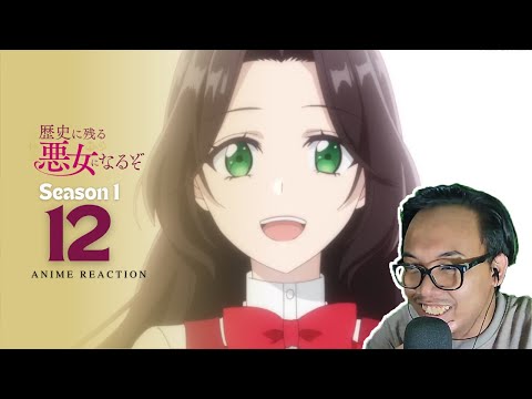 PAKE GANTUNG LAGI - Rekishi ni Nokoru Akujo ni Naru zo EPISODE 12 REACTION INDONESIA