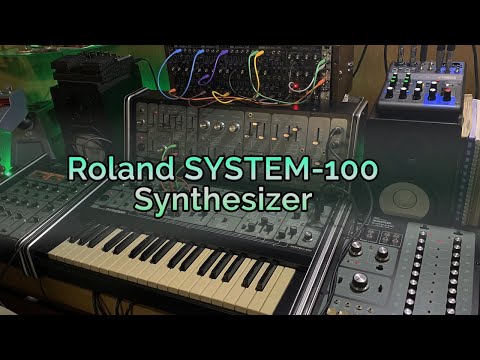 Roland SYSTEM 100 Synthesizer (1975) - AV Test