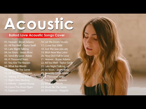 Best Acoustic  Songs Collection 2024 | Extremely gentle and relaxing old ballad playlist 2024