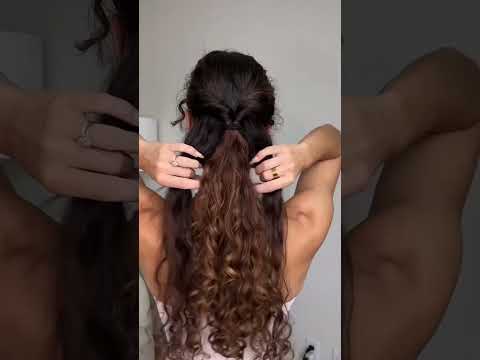 Wedding Guest Hairstyle Part 2| Low Ponytail Hair Tutorial