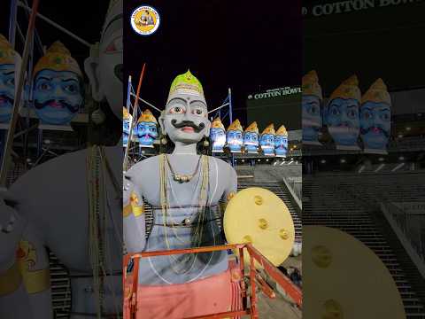 First Time in USA 25 Feet Ravana  at DFW Diwalimela 2023l Don't Missl NOV 4 #shorts