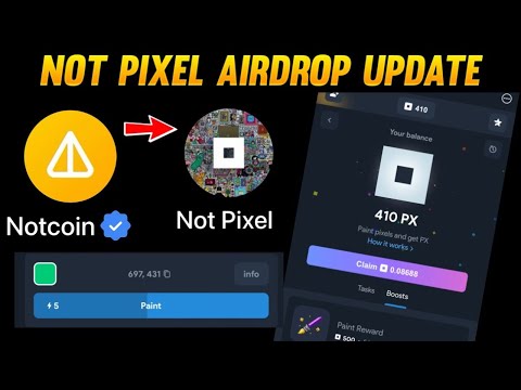 Not Pixel By Notcoin   how to play not pixel airdrop, NOT Pixel vs NOTCoin copy 2