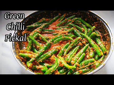 हरी मिर्च का सबसे आसान अचार|Green Chilli Pickle| Achar Recipe #shorts #trending #indiancuisine