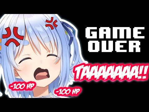 Pekora's Best Year End Rage featuring Desk-kun【Hololive English Sub】