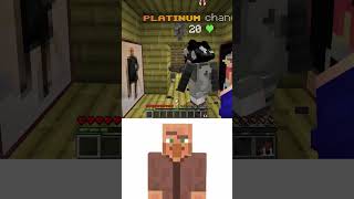 Автоматическая дверь в Minecarft #meme #мем #minecraft #майнкрафт #жители #raidmine