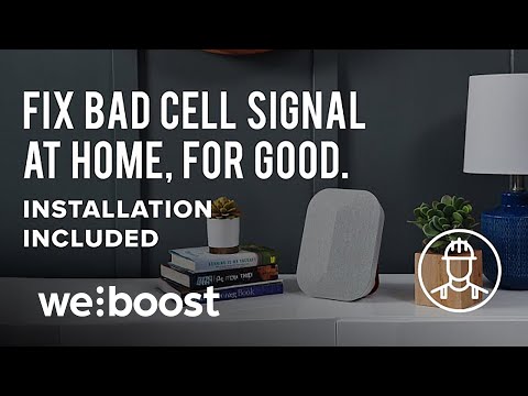 weBoost Installed | Home Complete – Never Miss a Text or Call at Home Again