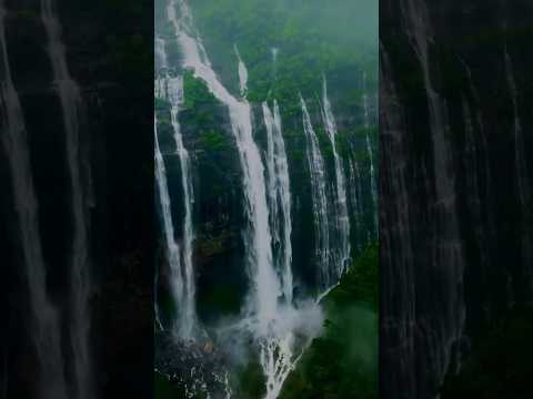 seven sister fall #meghalaya#cherapunji