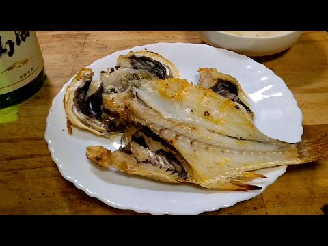 タチウオ釣りで釣れた外道のシロムツ（オオメハタ）を干物にして食べてみた