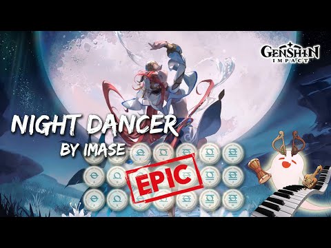 NIGHT DANCER (by imase) | EPIC Genshin Impact Lyre Cover 🔥