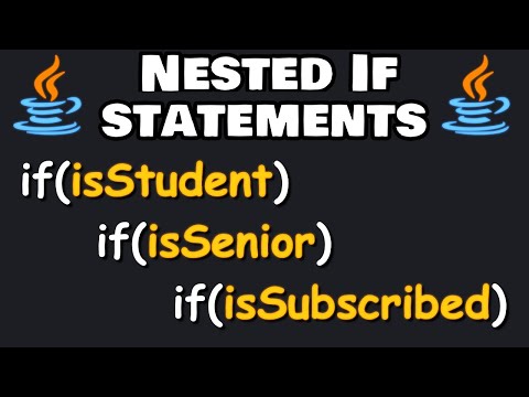 Java nested if statements are easy! 🎟️