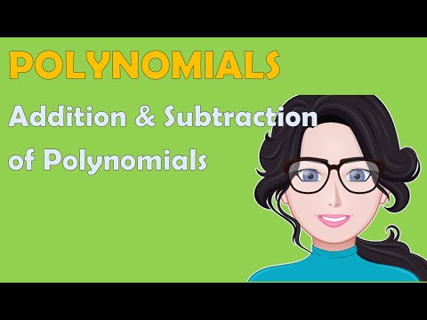 Polynomials Part 2 of 2 | Addition and Subtraction of Polynomials | Math  Grade 7