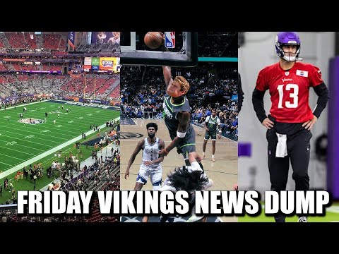 Minnesota Vikings News Dump (1.10.2025) | Game Moved to AZ, Darnold Dunking on Haters, DJ QB2?