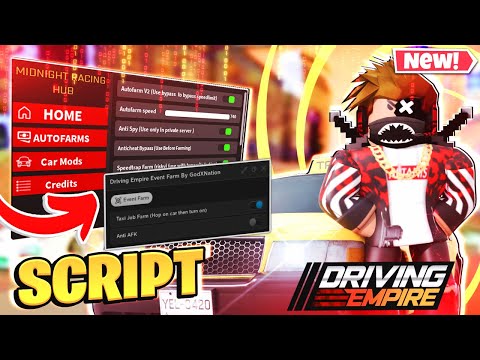 DRIVING EMPIRE TAXI EVENT SCRIPT (AUTO FARM TAXI JOB 10 MIL CASH PER HOUR!) *PASTEBIN 2023*