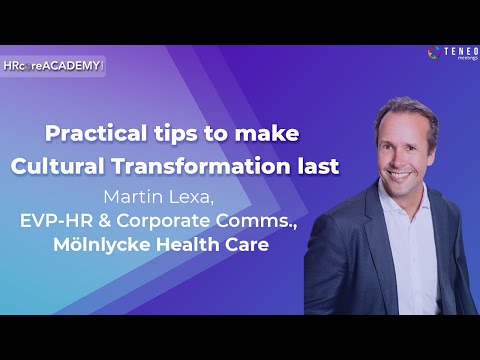 Practical tips to make Cultural Transformation last | Martin Lexa | 7th HRcoreACADEMY