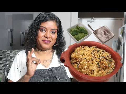 ருசிக்க ருசிக்க மீன் பிரியாணி, வெங்காய சம்பல், புதினா சட்னி || BEGINNERS Fish Dum Biryani Full Meal