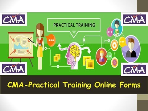 CMA- Training Forms  | CMA-Inter & Final |