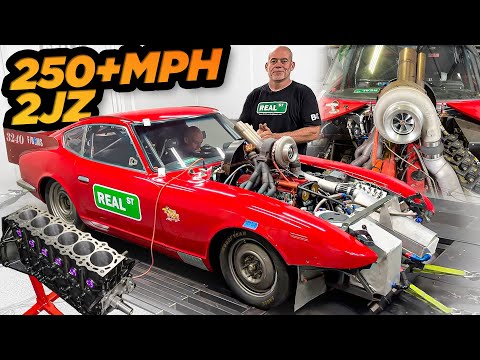 250+MPH 2JZ Engine Assembly | Jay's 2JZ Build SECRETS! (Real Street)