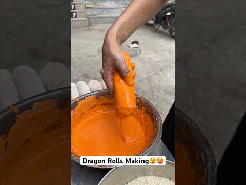 Dragon Rolls Making😵🥵|| Indian Street food