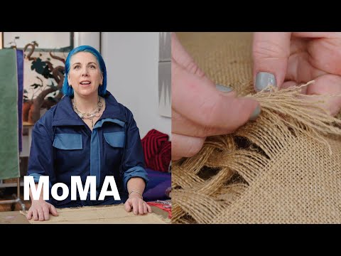 How to weave without a loom | IN THE STUDIO TUTORIAL