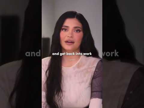 Kylie gets back to work after her second pregnancy #kyliejenner #thekardashians #thekardashianshulu