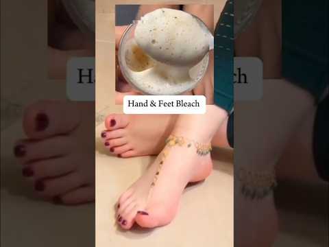 😱Hand Feet Whitening Home Remedies 💯✅ #shorts #viral #skincare #youtubeshorts