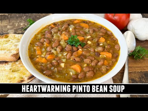 Heartwarming Pinto Bean Soup | Quick & EASY One-Pot Recipe