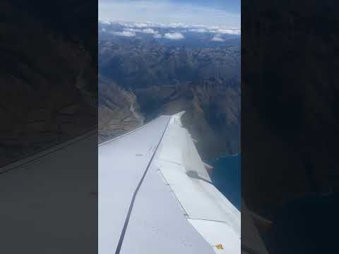 🇳🇿ニュージーランドの暮らし｜ニュージーランド航空｜クック海峡を空から見る #shorts #ニュージーランド #airnewzealand