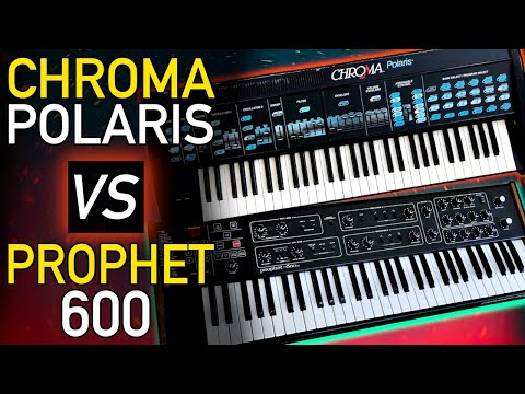 CHROMA POLARIS vs PROPHET 600: Live Shoot-out of these Analog Synth Titans!